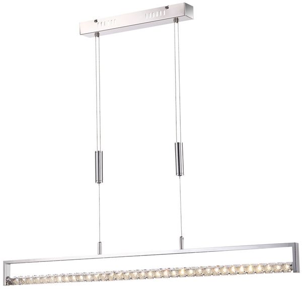 LED Hängeleuchte, drehbar, höhenverstellbar, H 180 cm