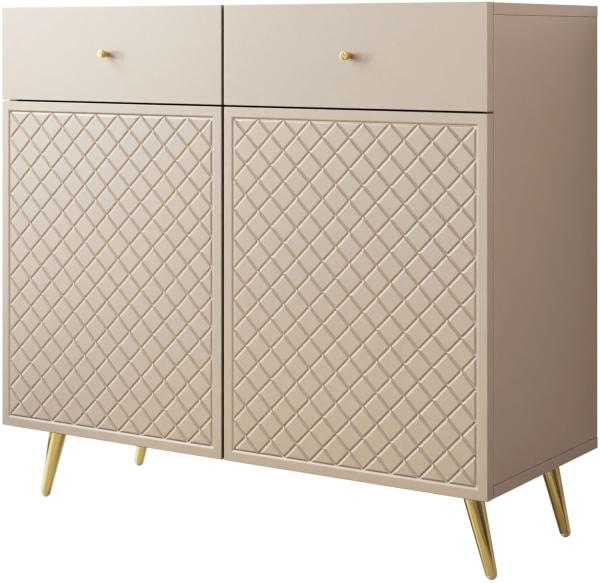 Kombikommode Temerra 2D2SZ (Farbe: Sandbeige)