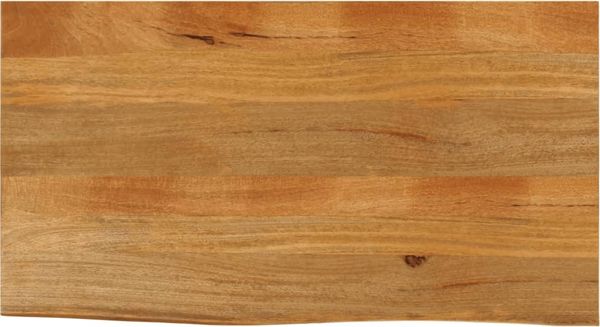 vidaXL Tischplatte mit Baumkante 100x60x2,5 cm Massivholz Mango 370550