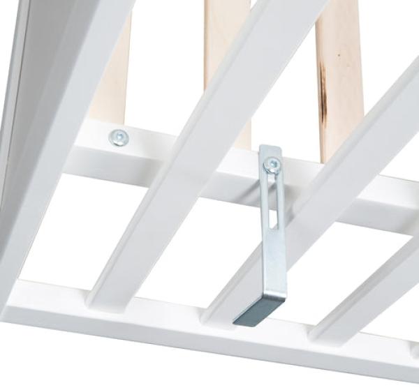 roba Möbelset 'roba Style' - Wickeltisch + 2in1 Baby- & Beistellbett - Weiß Bild 10