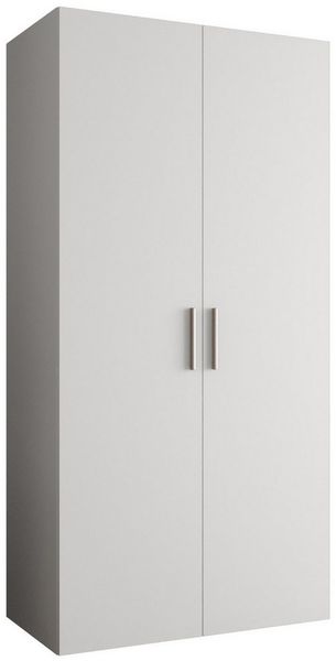 ABIKS MÖBEL Drehtürenschrank BARI 1 Schlafzimmerschrank mit Kleiderstange und Regalen Garderobenschrank Kleiderschrank in 5 verschieden Breiten und 4 Farben