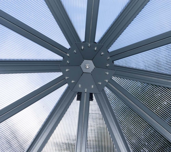 Palram - Canopia Aluminium Gewächshaus Oasis Set | Bild 5