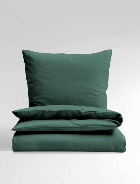 BIERBAUM Bettwäsche Biber Uni, Biber, 2 teilig, Schlichtes Unidesign: Zeitlos und stilvoll für jedes Schlafzimmer Bild 2