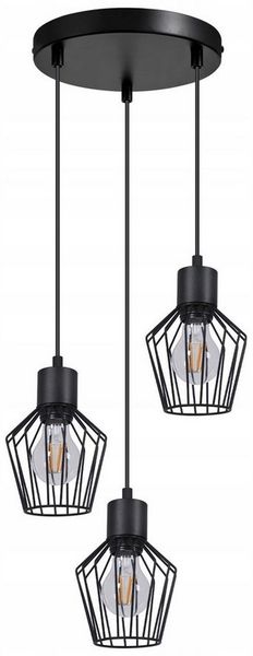 Nettlife Pendelleuchte Retro Schwarz E27 Metallschirm Industrie Stil Hängelampe, ohne Leuchtmittel, Wohnzimmer Küche Schlafzimmer Cafe