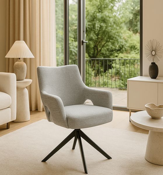 LC Home Esszimmerstuhl Drehstuhl »Livrono«