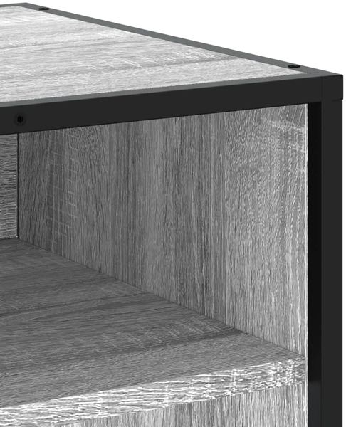 vidaXL TV-Schrank Grau Sonoma 180x40x46 cm Holzwerkstoff 3300808 Bild 7