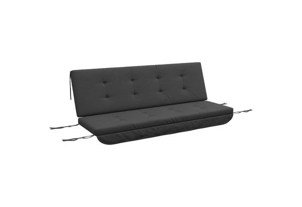 Outsunny Sitzkissen Auflagen-Set für Hollywoodschaukel 170 cm, Dunkelgrau 170L x 100B x 8H cm