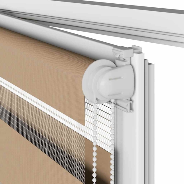 vidaXL Zebrarollo Sandbraun 40x150 cm Stoffbreite 35,9 cm Polyester 4014535 Bild 10