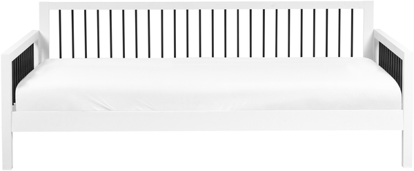 Tagesbett TRICOT 90 x 200 cm Holz Weiß Bild 4