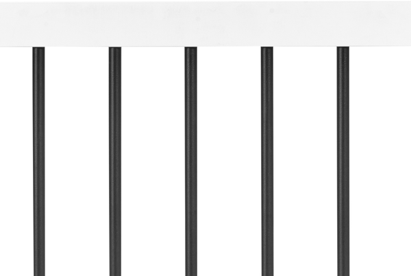 Tagesbett TRICOT 90 x 200 cm Holz Weiß Bild 6