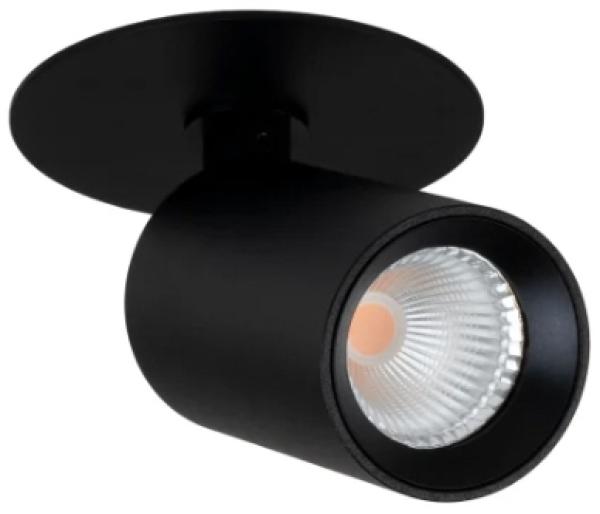 The Light Group SLC1363 schwarz LED-Deckeneinbaustrahler LB24