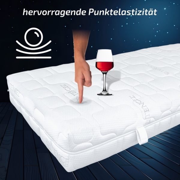 Matratzen Perfekt Kaltschaummatratze TERRAMED VISCO, 160x200 cm, H2, mit Visco-Schulterkomfortzone Bild 3