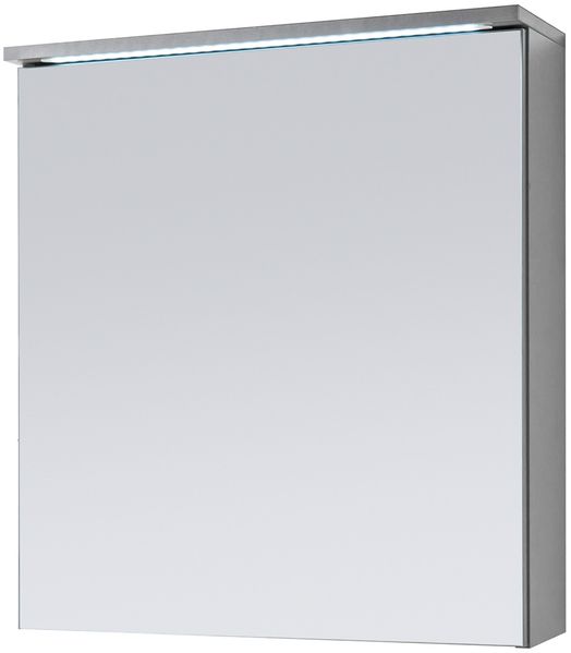 Spiegelschrank >Kirkja< in Titan - 60x68x22,5cm (BxHxT)