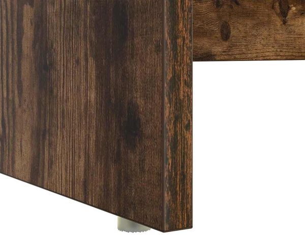 vidaXL Schreibtisch mit Regal Geräucherte Eiche 120,5 x 44 x 88,5 cm 869478 Bild 11