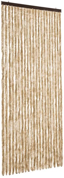 vidaXL Insektenschutz-Vorhang Beige 90x220 cm Chenille 284283 Bild 2