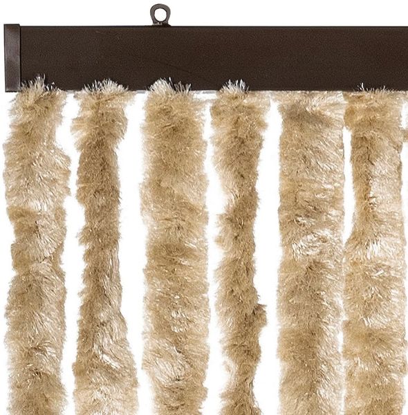 vidaXL Insektenschutz-Vorhang Beige 90x220 cm Chenille 284283 Bild 4