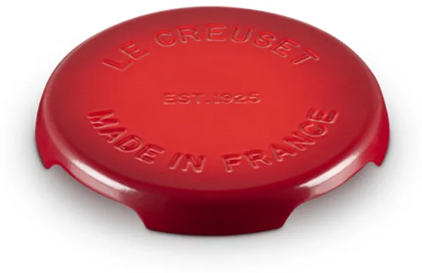 Le Creuset Untersetzer Signature aus Gusseisen Kirschrot - 22 cm
