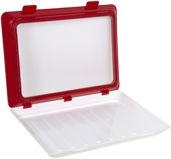 Frischhaltesystem Clever Tray 2er-Set, Vorratsdose mit flexiblem Deckel