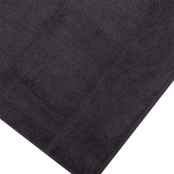 Möve for frottana Pearl 4 tlg. Frottier-Set - 2 X Handtuch (50 X 100cm), 2 X Duschtuch (67 X 140cm) - 500 g/m² - Graphite Bild 2