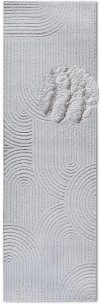 ELLE DECORATION Hochflor-Teppich Chappe, rechteckig, Höhe: 18 mm, Shaggy, Läufer, flauschig, weich, Langflor, modern, Hoch Tief Effekt