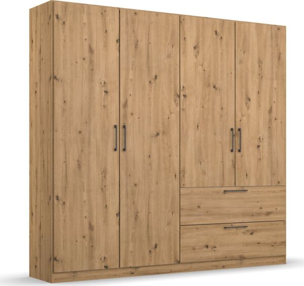 INOSIGN BY RAUCH Drehtürenschrank Kleiderschrank Schrank Garderobe Wäscheschrank CHALLENGER mit Spiegeltüren und geräumigen Schubladen MADE IN GERMANY