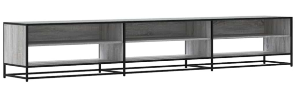 vidaXL TV-Schrank Grau Sonoma 270x40x46 cm Holzwerkstoff 3300813 Bild 1