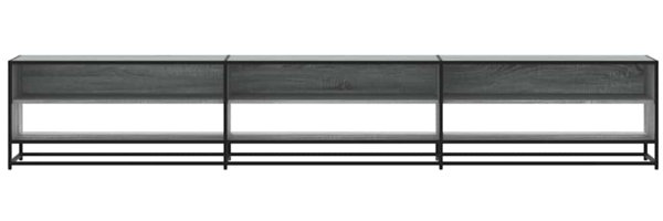 vidaXL TV-Schrank Grau Sonoma 270x40x46 cm Holzwerkstoff 3300813 Bild 3