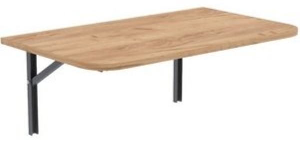 AKKE Klapptisch, Wandklapptisch mit abgerundete Ecken für Küche Kinderzimmer klappbar Bild 6