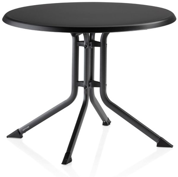Alu Klapptisch Balkon Gartentisch Outdoor Tisch rund 85cm KETTLER anthrazit