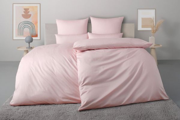 OTTO home Bettwäsche Luisa, Satin, 2 teilig, ab Gr. 135x200, auch in PREMIUM Qualitäten erhältlich, Streifen