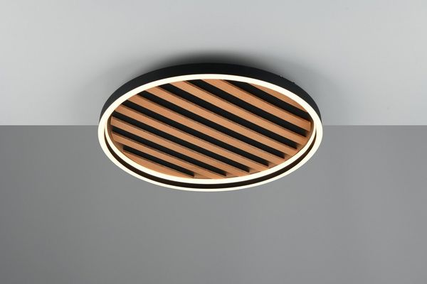 OTTO home LED Deckenleuchte Brockett, Deckenlampe mit Fernbedienung dimmbar Nachtlicht Memory, CCT - über Fernbedienung, Dimmfunktion, Ein-/Ausschalter, Farbsteuerung, Leuchtdauer einstellbar, Memoryfunktion, Nachtlichtfunktion, Timerfunktion, dimmbar ...