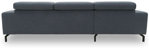 DOMO Collection Cunelli, Ecksofa mit Kopfstützfunktion, Webstoff blau, 175 x 292 cm Bild 8
