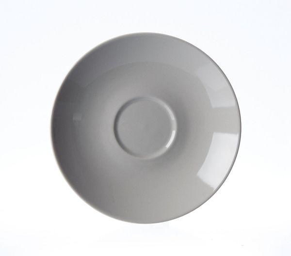 Ritzenhoff & Breker Doppio Untere, Untertasse, Unter Tasse, Geschirr, Porzellan, Grau, Ø 16 cm, 576894