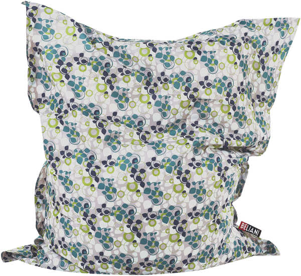 Beliani 'FUZZY' Sitzsack mit Innensack, Polyester, Bunt, 300 l