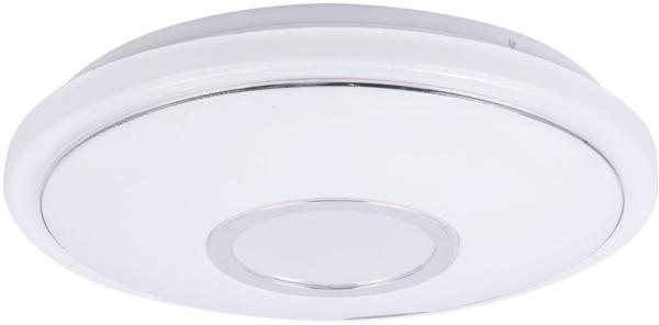 LED Deckenleuchte, Acryl, weiß, CCT Schaltung, D 40 cm