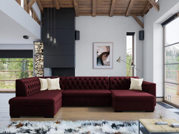 Ecksofa Gerdin (Magic Velvet 2202 + Magic Velvet 2250, Seite: Rechts)