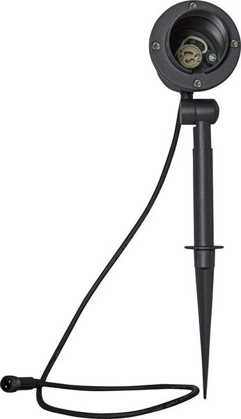 Outdoor Spot-Fassung Focus, GU10, 230V schwarz einstellbarer Winkel