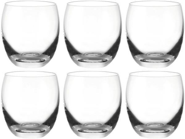 Leonardo Cheers Becher Klein 6er Set, Whiskyglas, Trinkglas, Wasserglas, 300 ml, 75386