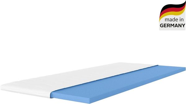 Älgdröm, Topper Tornby Topper 90x200 cm,180x200 cm, in 4 Härtegraden, 6 cm hoch, Kaltschaum, Matratze & Boxspringbett, Allergiker geeignet (Hausstauballergiker)