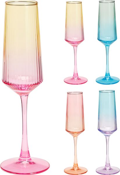Sektglas bunt EH