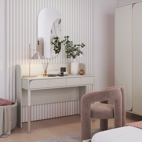 yourhouse24 Schreibtisch Schminktisch mit Schubladen HARMONY HR-03