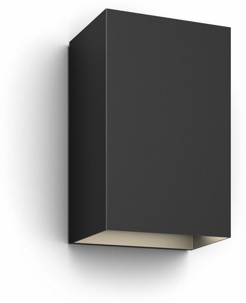Philips Hue Resonate Outdoor Wandleuchte - Schwarz