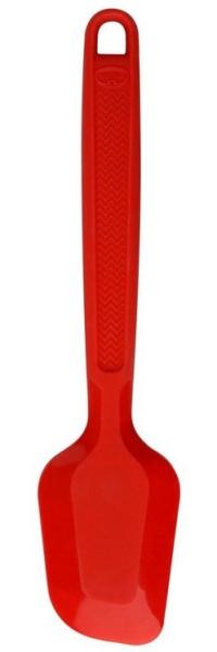 Dr. Oetker Flexxible Love Silikon-Teigschaber Klein, Teig Schaber, Cremeschaber, Küchenhelfer, Platinsilikon, Rot, 22 cm, 1280