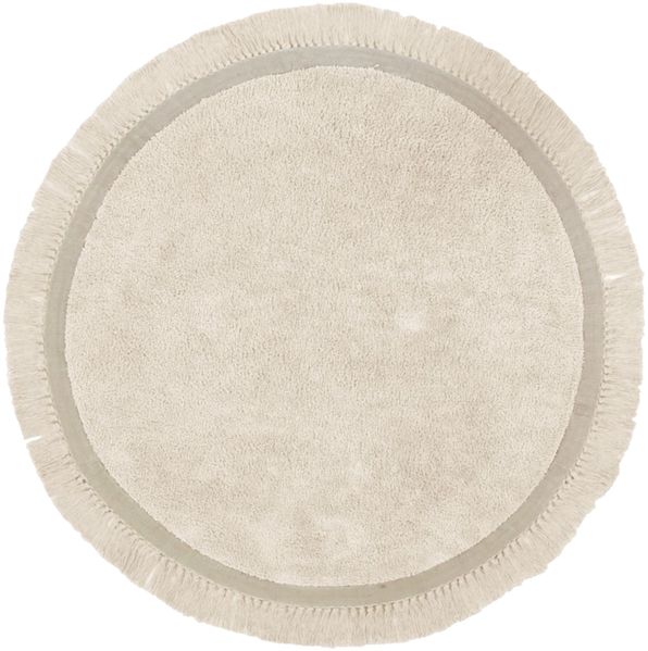 Tapis Petit Elephant Teppich - Ø130 Beige