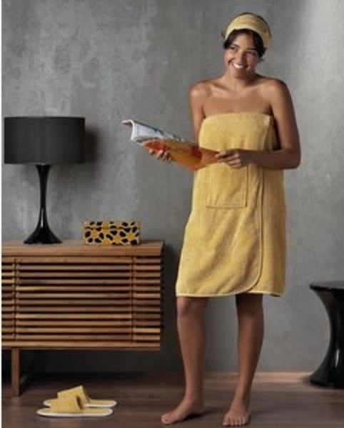 jilda-tex Saunatuch Saunakilt Saunatuch Unisex (S-M) Damen Herren 100% Baumwolle Frottee Velours 70x140 cm Bild 4