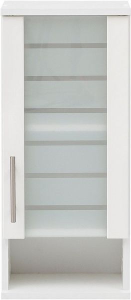 Schildmeyer Hängeschrank Nikosia Breite 30 cm, mit Glastür, hochwertige MDF-Fronten, Metallgriff