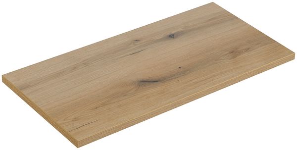 Waschtischplatte 90 cm, Eiche, NEWPORT-56-OAK