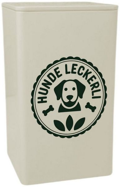 speecheese Aufbewahrungsdose Hundegesicht Hunde Leckerli Dose 900ml für Hundebesitzer