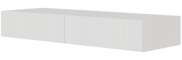Selsey 'Veldio' Schminktisch hängend mit 2 Schubladen, weiß, ca. 16 x 110 x 40 cm