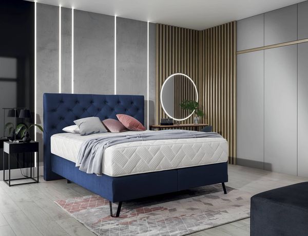Boxspringbett Bertina – Ihr Traum vom perfekten Schlaf in drei verschiedenen Größen